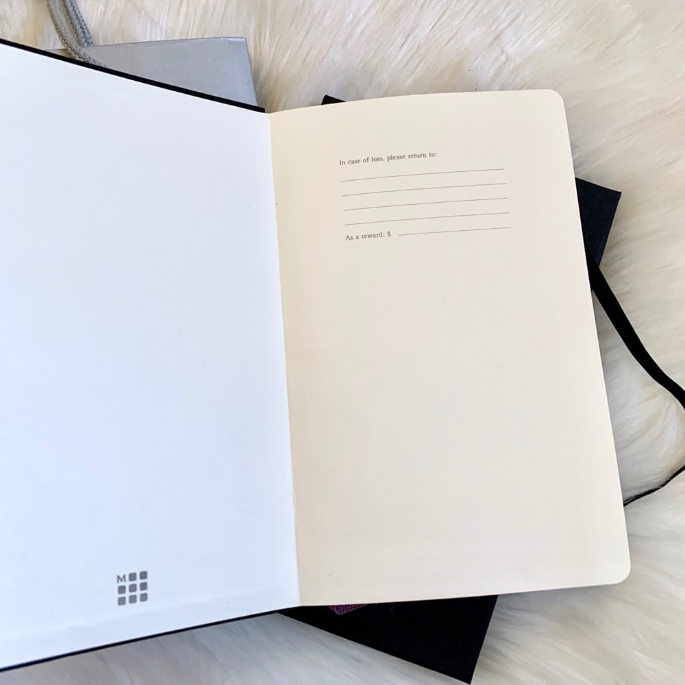 David Yurman Black Leather Notebook - Picture 5 of 6